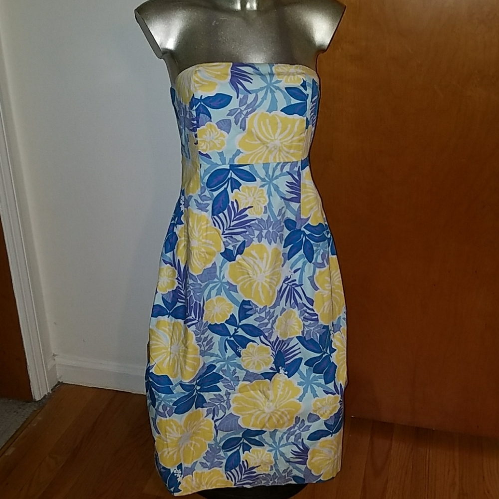 LILLY PULITZER Strapless Sabrina Dress